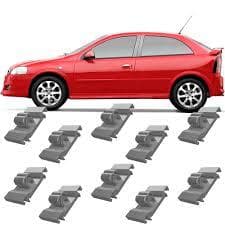 kit 10 Grampos Friso da Porta Astra 1998 1999 2000 a 2012