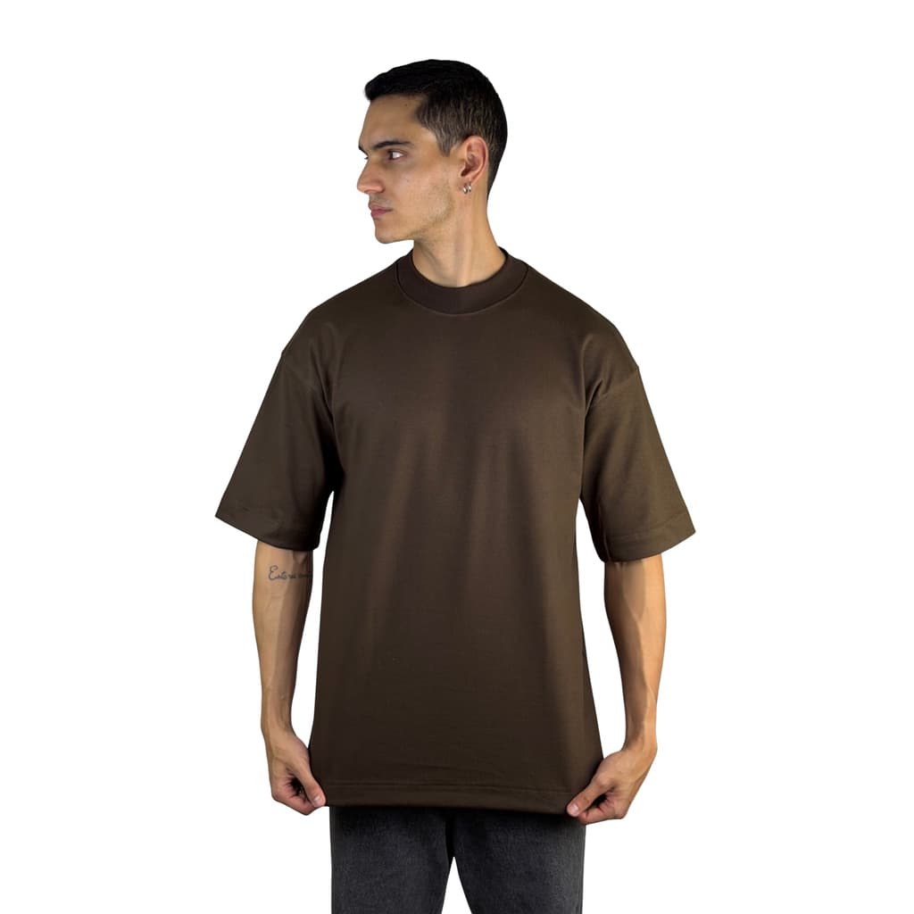 Camiseta Oversized Heavy  Premium Lisa Streetwear Masculina