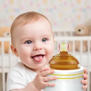 Bico De Mamadeira Silicone Imita Peito Materno Transição 0-36 Meses - Chupeta Silicone 0 - 6 Meses