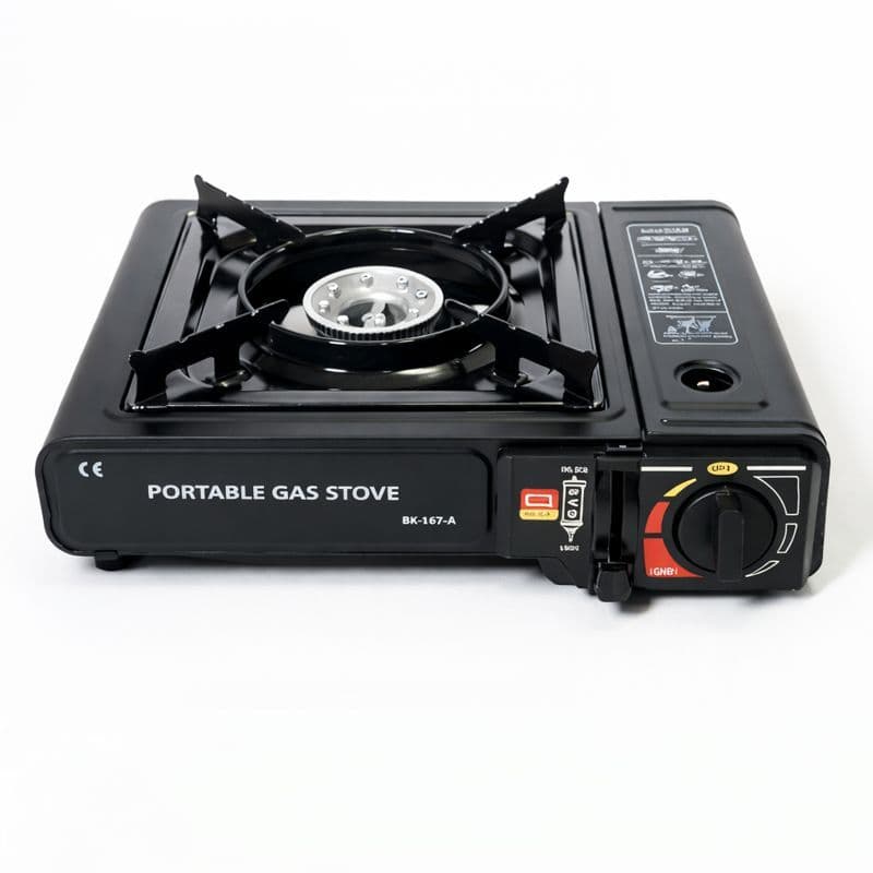 Fogareiro De Mesa Portátil Frontier Flex Com Maleta fogão camping acampamento importado