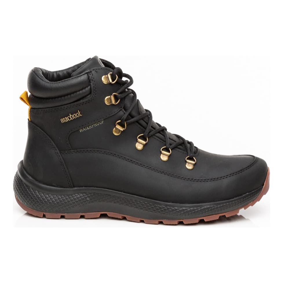 Bota Feminina de Couro 100% Impermeável Sabine Macboot Leve Macia 03 Cores Trilha Moto Trekking