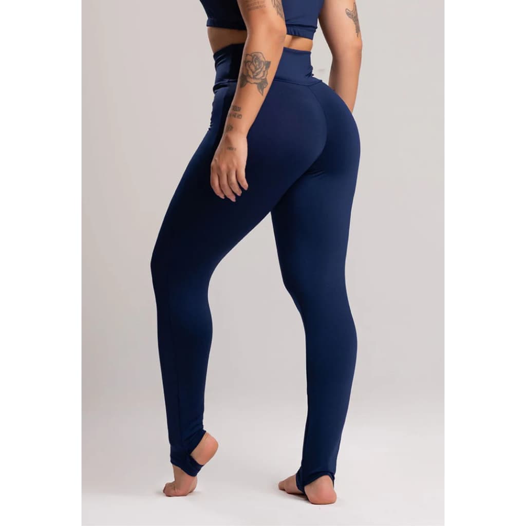 Calça Legging Pezinho Cintura Alta Suplex Fitness Academia Mvb Modas