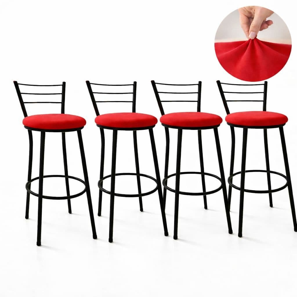 04 Capa de Banqueta 30 a 35 cm Malha Gel Elástica | Ajuste Perfeito | Lavável