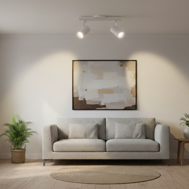 Spot de Sobrepor Lisse II Duplo - Design Moderno para PAR16 GU10