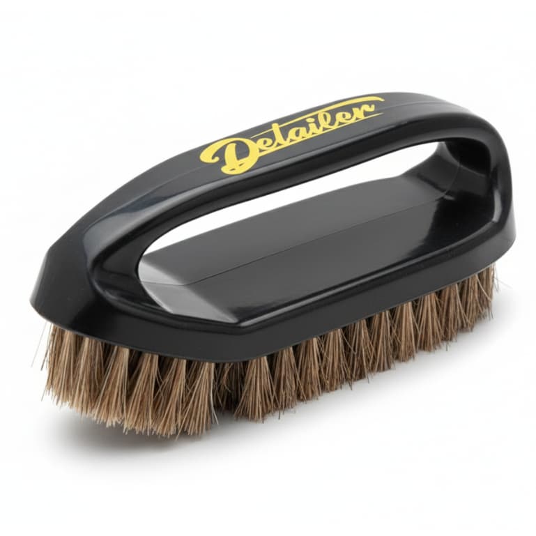 Escova Macia Limpa Couro Detailer Ergonômica