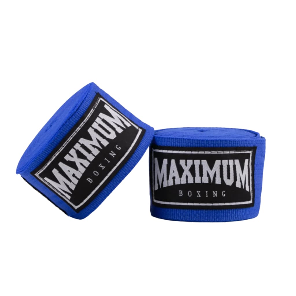 Bandagem de Boxe Maximum 5M- Cor Azul