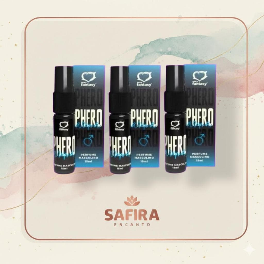 Cheiro de Confiança - Perfume Phero Aroma  Afrodisíaco  Masculino