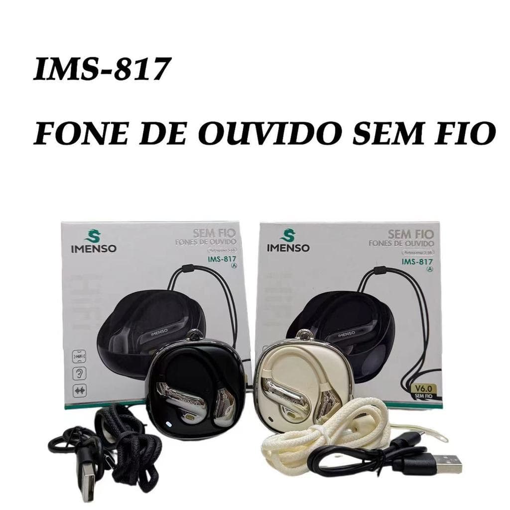 FONE DE OUVIDO SEM FIO-Imenso IMS-817 Estéreo À Prova Dwireless Água Fone