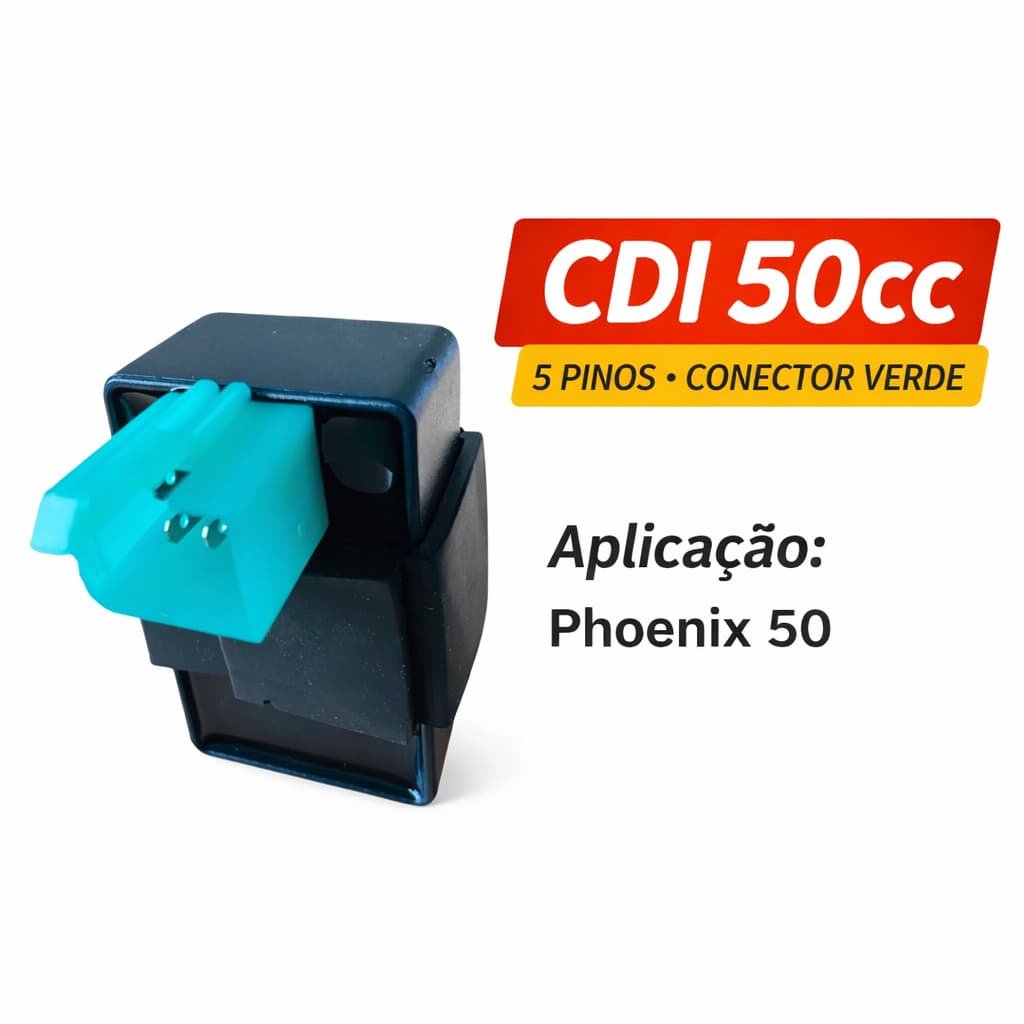 Cdi Honda Pop 100 Com Conector 2007 A 2015