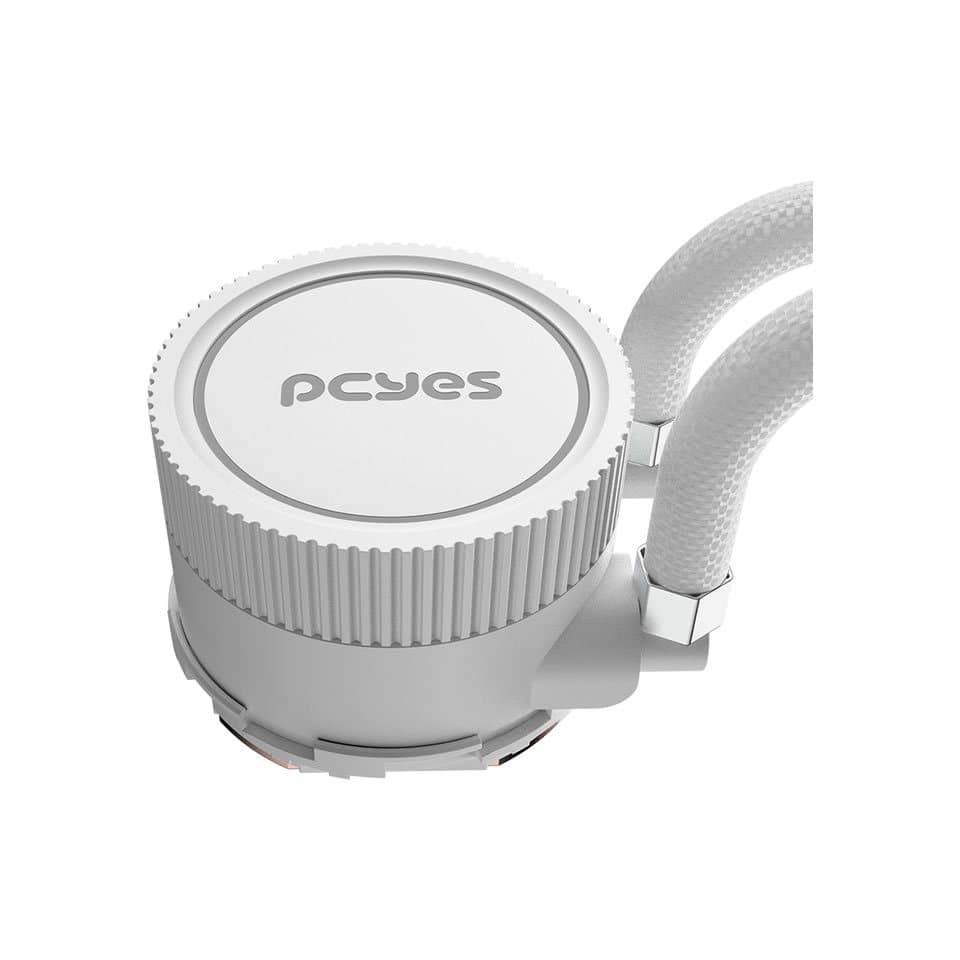Water Cooler p/ Intel/AMD PCYES Sangue Frio III White Ghost 360mm [WCSF3360WGBR] (350W TDP) (115X/1200/1700/20XX/AM4/AM5