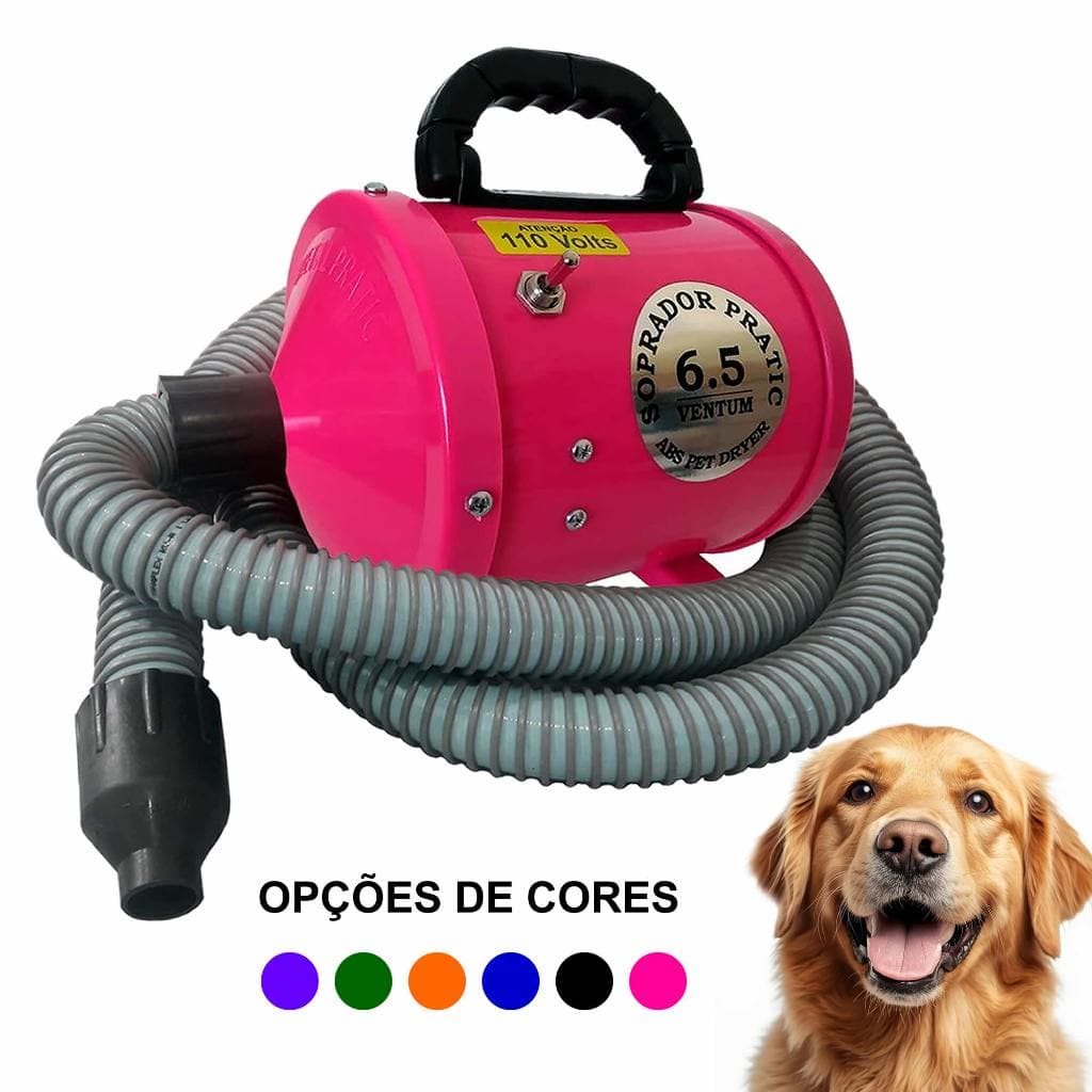 Soprador Secador Pet Shop Banho e Tosa Potente Profissional