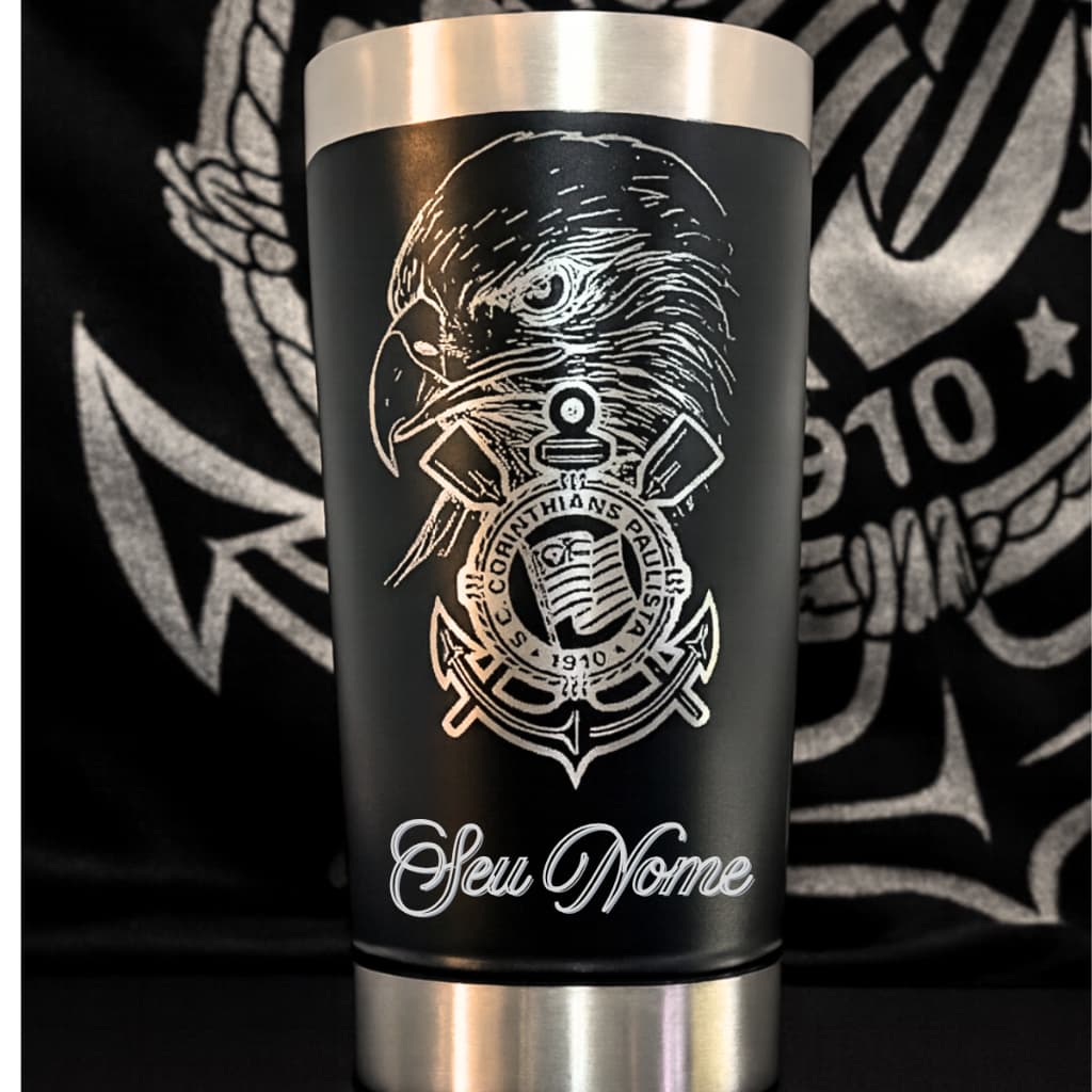 Copo Térmico Personalizado Corinthians 473ml