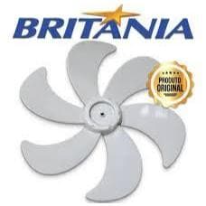 Hélice Ventilador Britânia 40 cm com 6 Pás Cinza – Alto Desempenho