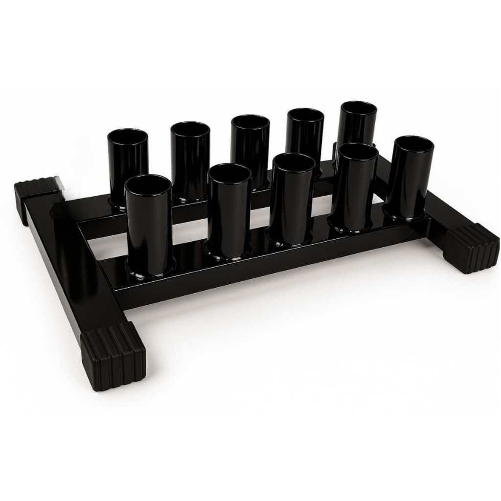 Fogueteiro Preto 10 Barras  - Reforçado Ideal para Academia Crossfit / Casa Armazenar Equipamentos .