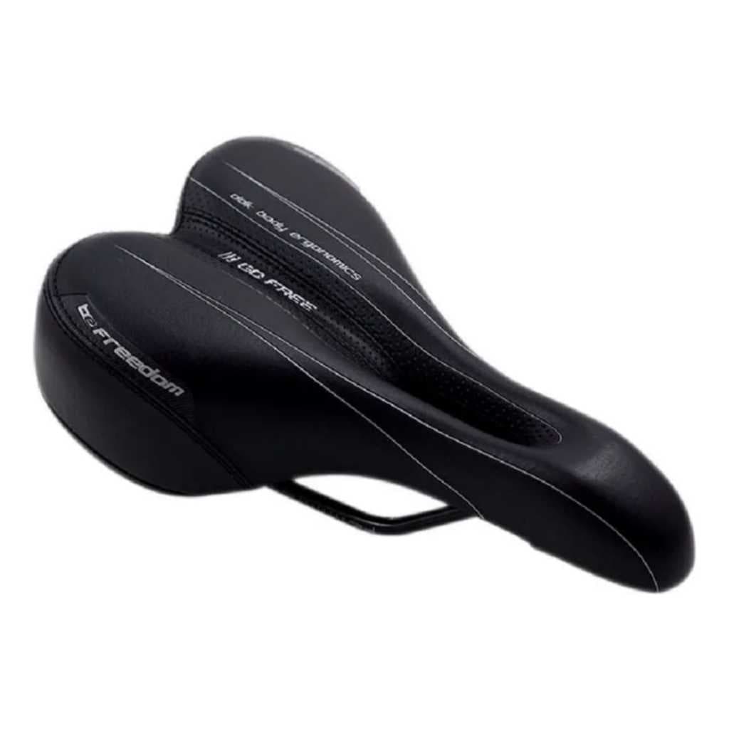 SELIM MTB S/ CARRINHO C/ FURO CENTRAL LARGURA 150MM COMPRIMENTO 260MM DDK-318N (GO FREE) - PRETO - DDK