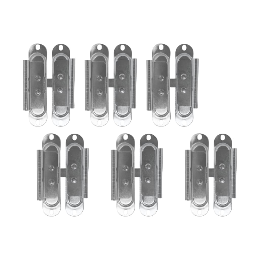 Kit 6 Trinco de Janela Fecho Para Janela Veneziana com Suporte Para Cadeado