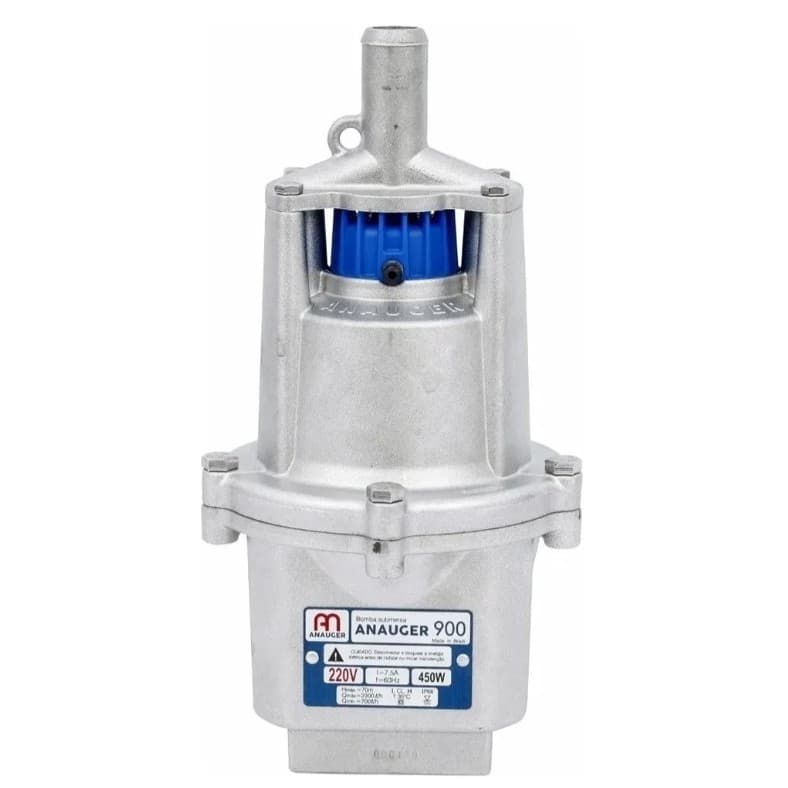 Bomba Poço Submersa Anauger Sappo 900 Extreme 220v 450w 220v Prateado 220v