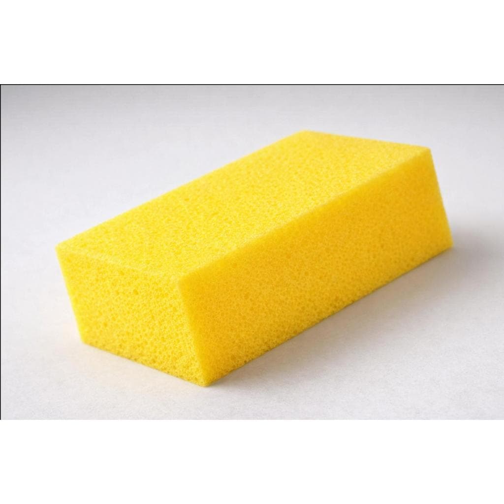 Kit 20 Bloco de Espuma Amarela Extra Resistente | Esponja Multiuso para Construção e Limpeza