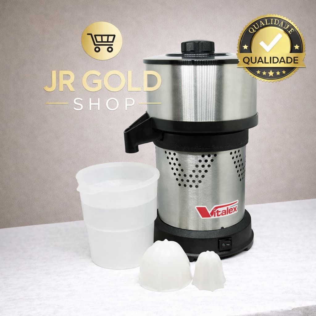 Extrator Espremedor de Suco frutas  Laranja Vita Inox - Vitalex