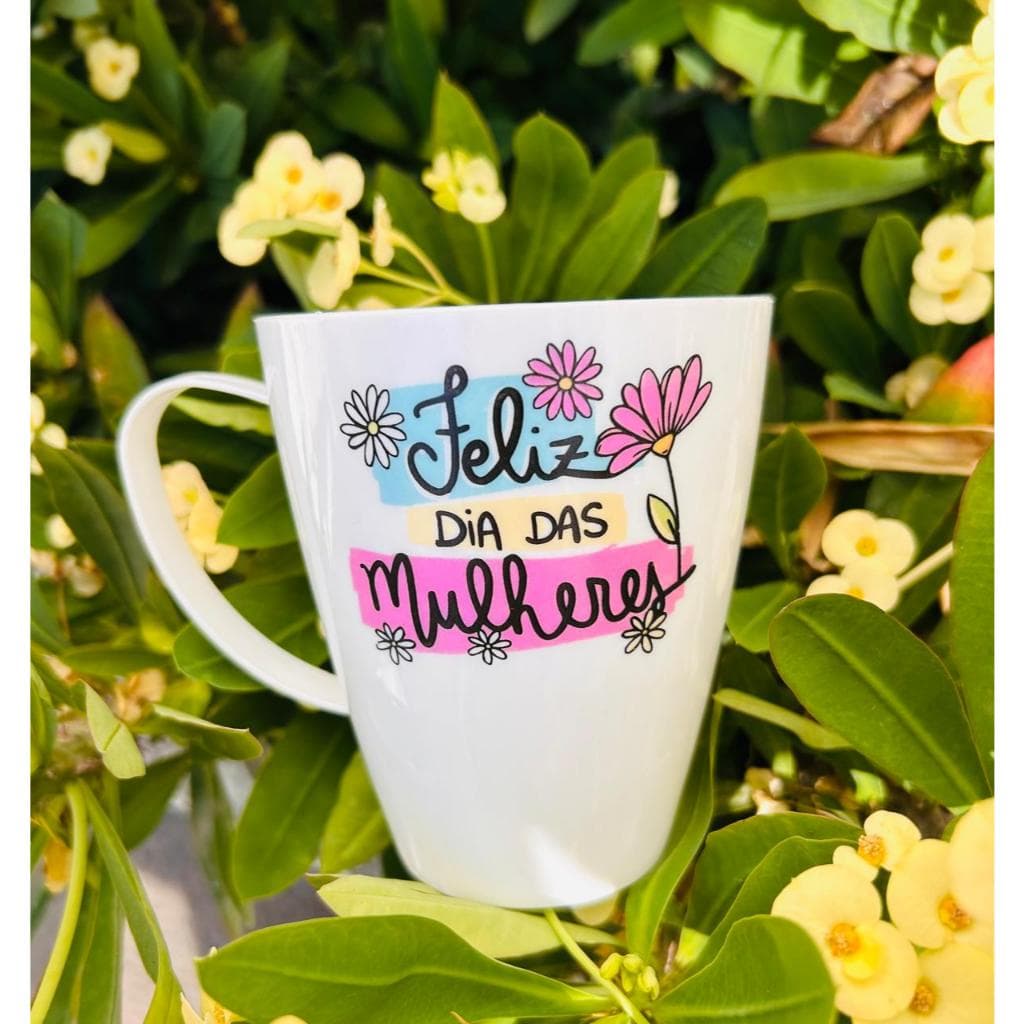 50 Canecas Plásticas personalizadas Homenagem DIA DA MULHER - Lembrancinha, Brinde, Evento