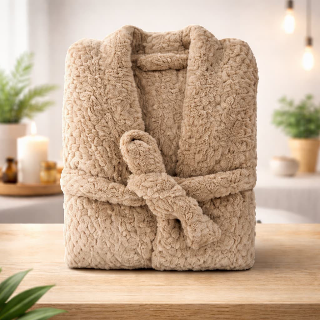 Roupão Pollo Masculino para Inverno Flannel Premium