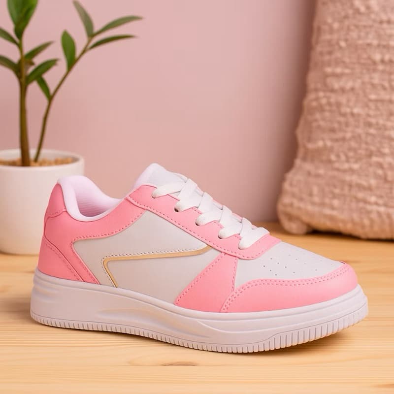 Tênis Feminino Casual Plataforma Leve