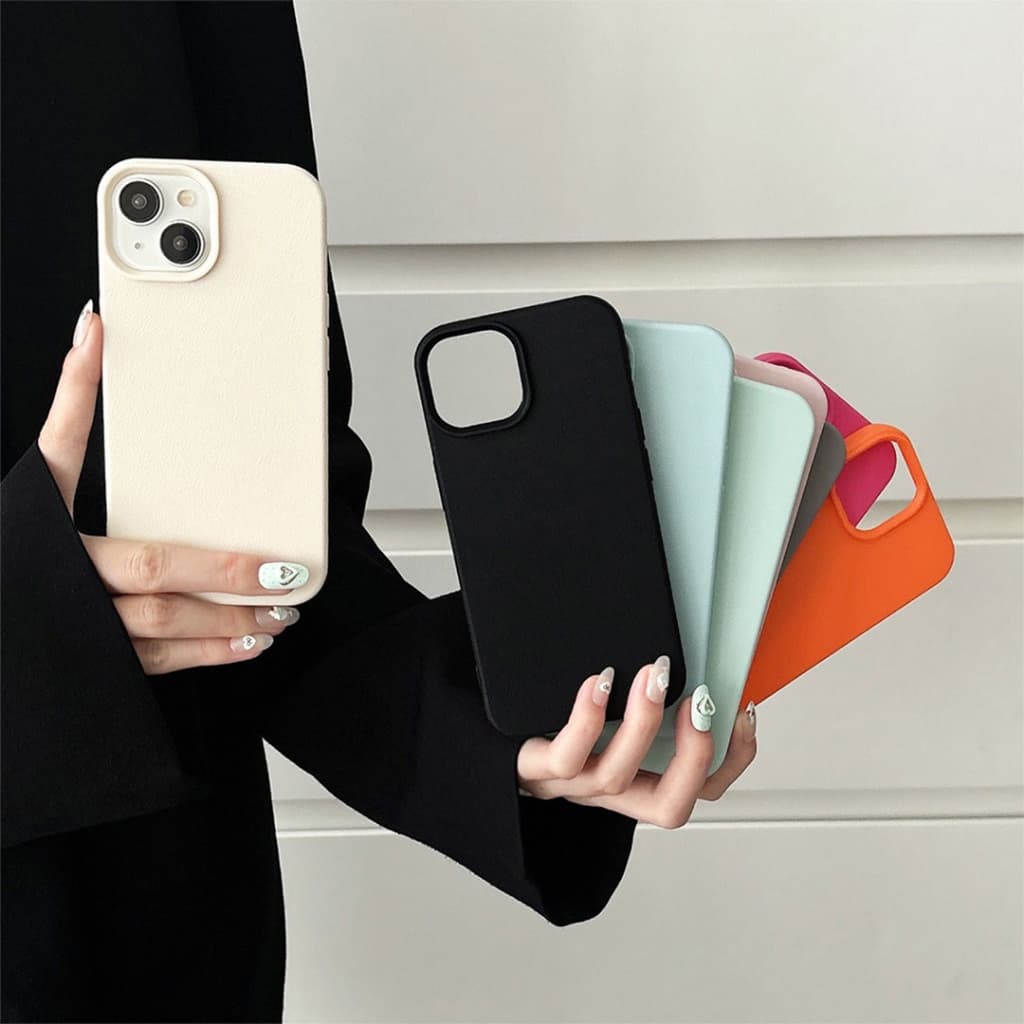 Capa Compativel Com iPhone 14 Silicone de Alta Qualidade Colorido com Envio Imediato.