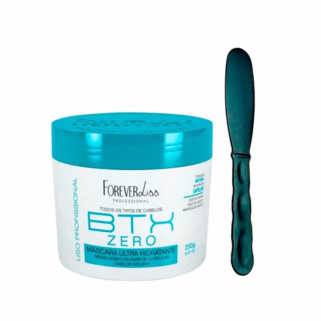 Másc Volume Zero Uso Profissional, Masc Ultra Hidratante Forever Liss 250g