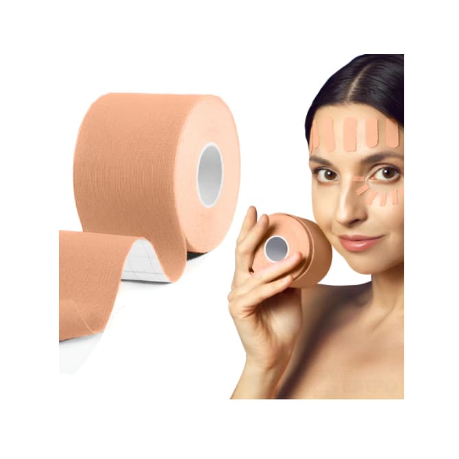 Fita Efeito Lifting Cuidado Facial 5 Metros Tape Anti Rugas