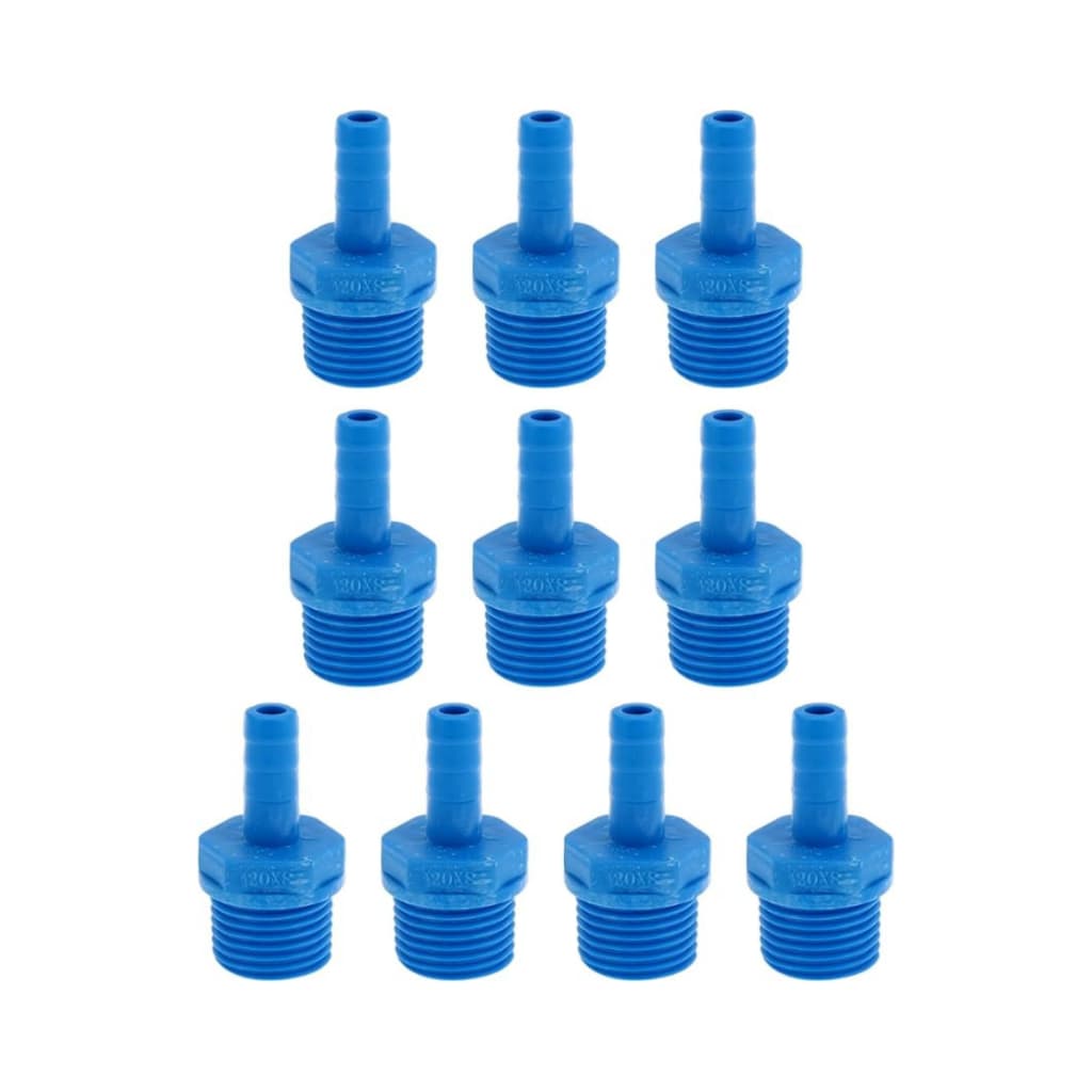 Conector Espigão Conector Macho Pvc 1/2 X 3/8 Azul