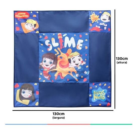 Tapete infantil de Atividades Infantil Luccas Neto 130x130