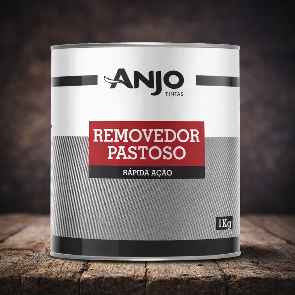Removedor De Tintas Pastoso Anjo 1kg Rápida Ação Pronta Entrega