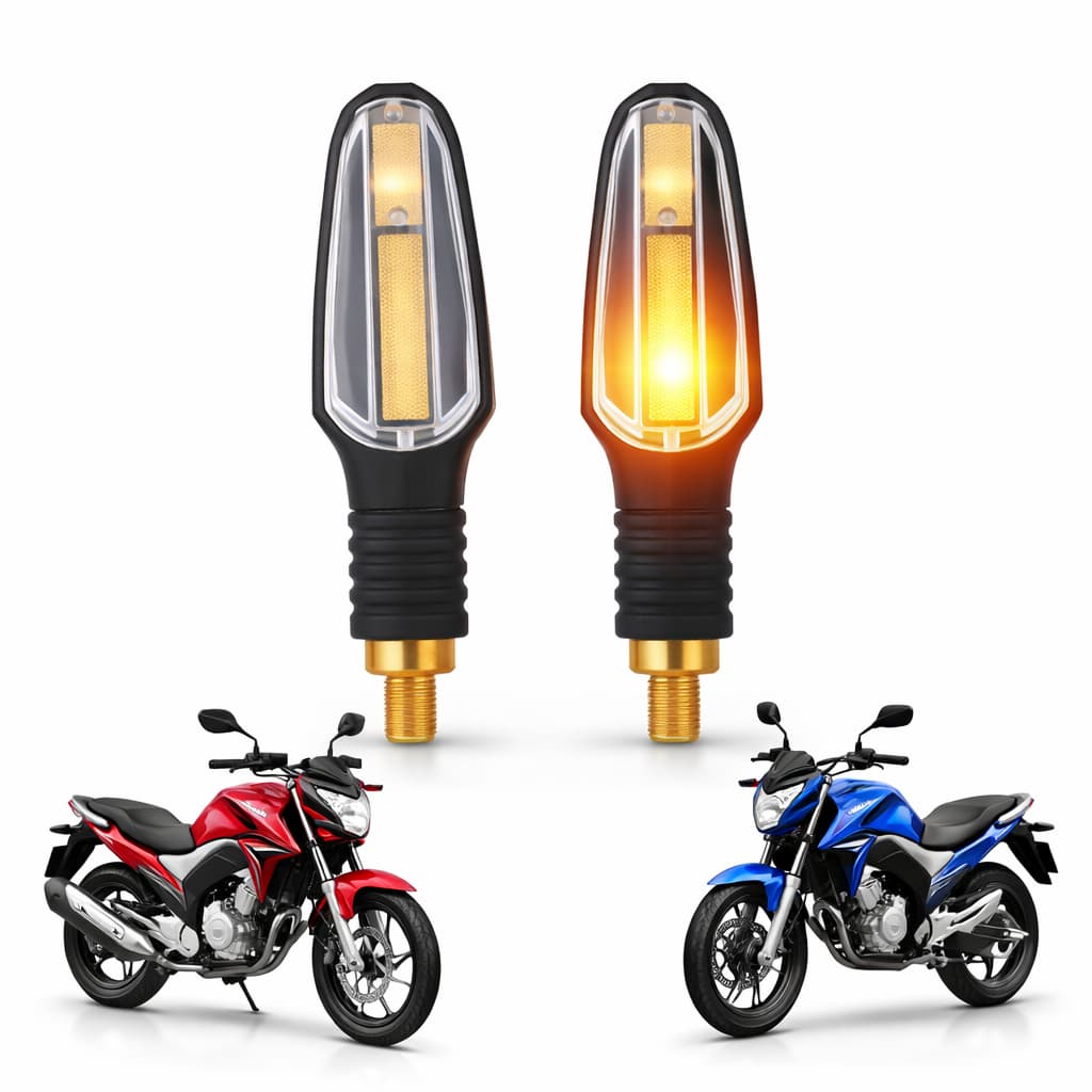 Seta Pisca Cb 250f Twister 2019 2020 Par Completo