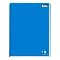 Kit 10  Cadernos Brochura PEQUENO 48 folhas capa dura nova cadernos soft book