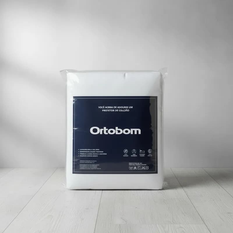 Protetor Colchão Impermeável Ortobom Casal Queen King Berço Capa com elástico embalagem Original