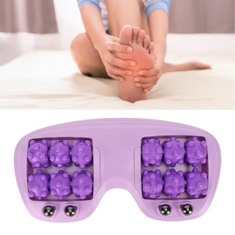 Massageador Portátil Rolo com Ímã para Pés Autocuidado e Alívio para Fascite Plantar e Tendinite, Relaxamento