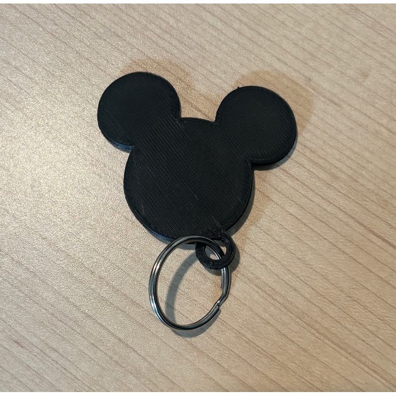Chaveiro Mickey Preto | Impressão 3D | Resistente | Presente | Kit Atacado