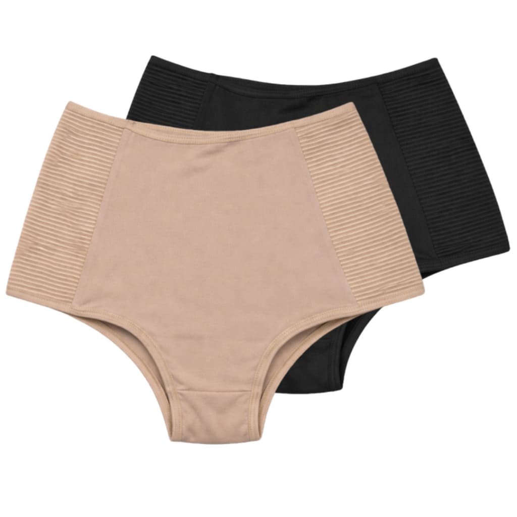 Kit 2 Calcinhas Modeladoras com Cinta Lateral | Conforto e Redução de Medidas