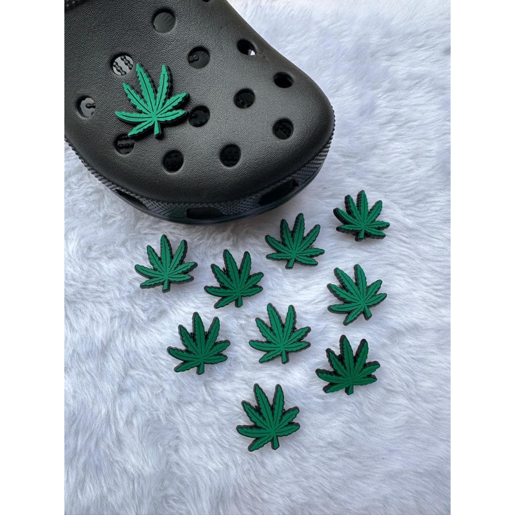 1 Pins/Bottons Emborrachados Para Babuche - Verdinha