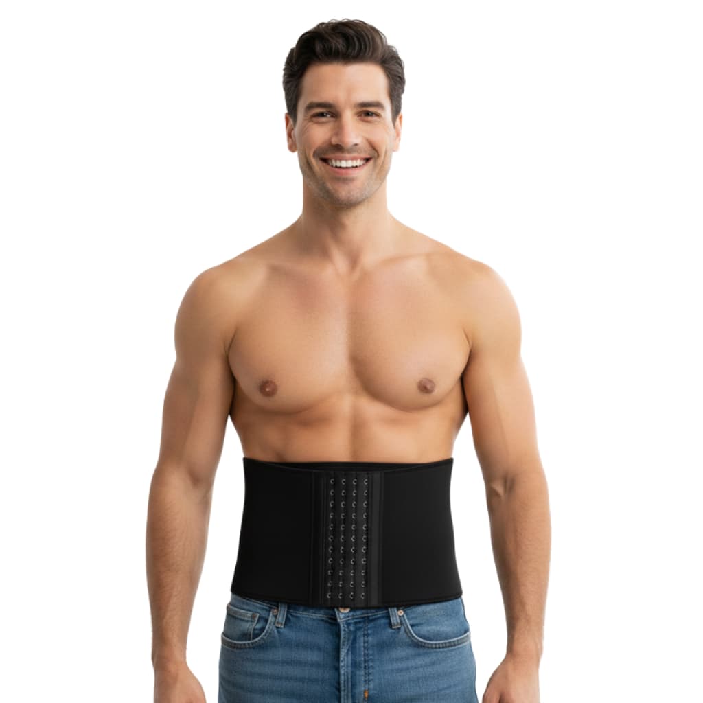 Cinta Abdominal Modeladora Masculina Reduz Barriga