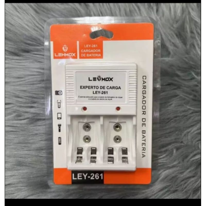Carregador De Pilha Modelos Aa Aaa Bateria 9V 110v / 220v
