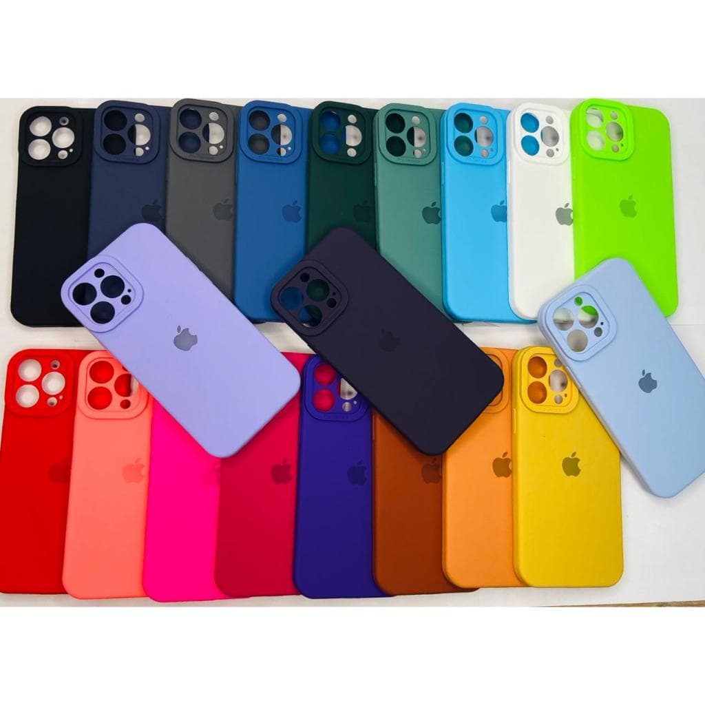 CAPA CAPINHA CASE PARA IPHONE 13 PRO MAX  A SILICONE INTERIOR AVELUDADA COM CÂMERA FECHADA......