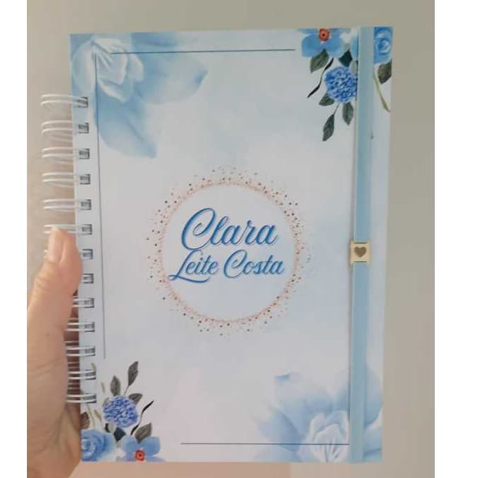 CADERNO PERSONALIZADO COM NOME | CAPA PERSONALIZADA | FOLHAS PAUTADAS