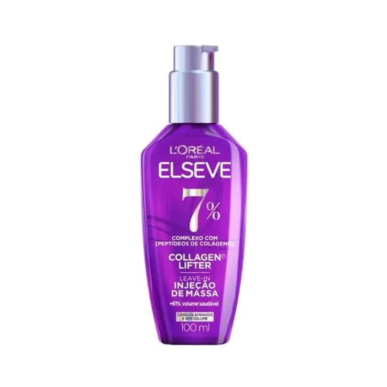 Serum Leave-in Elseve Peptídeos de Colágeno L’Oréal Paris Collagen Lifter 100ml