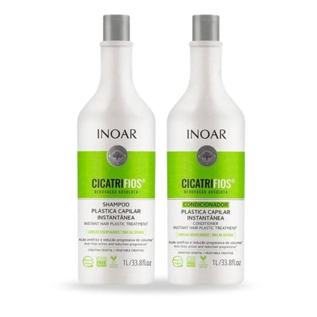 KIT SHAMPOO + CONDICIONADOR 1L CICATRIFIOS INOAR