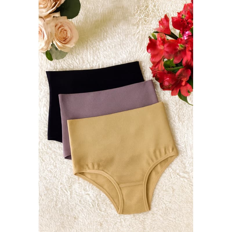 Calcinha cinta modeladora cós alto compressão c/conforto não marca sob a roupa!!!