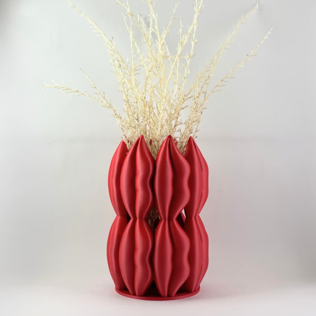 Vaso Lábios Boca Artísticas Decoração Clínica Estética Harmonização Salão de Beleza Escultura