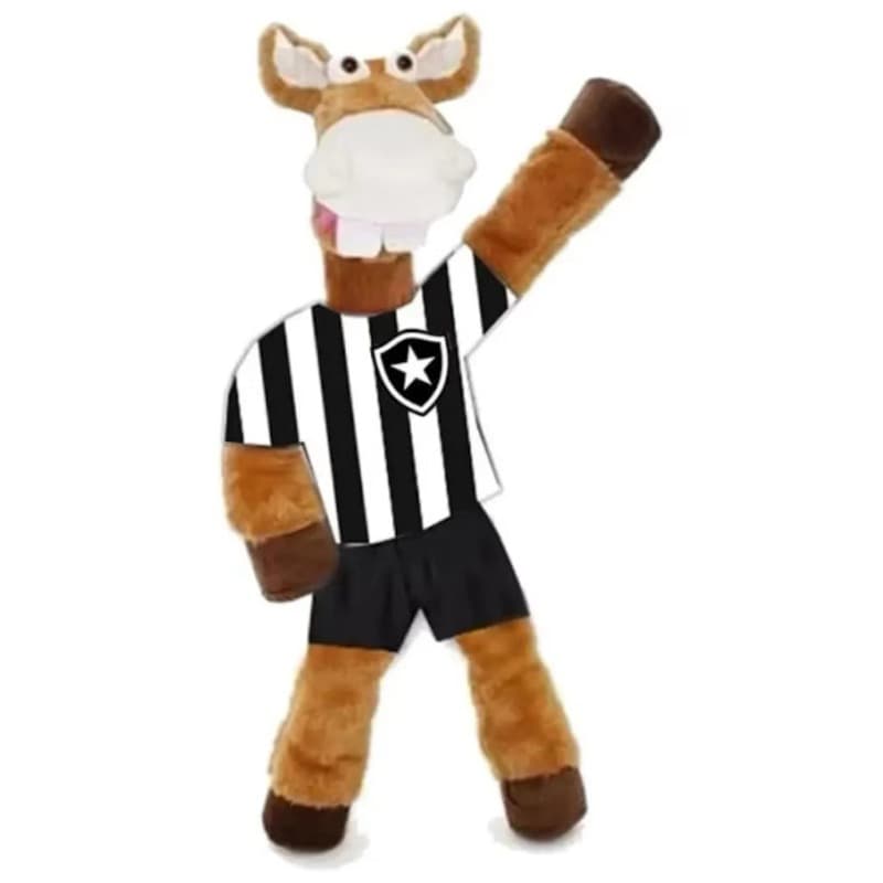 alazão de pelúcia MD 55 cm envio imediato - cavalinho de pelúcia do fantástico B