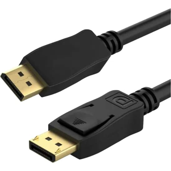 Cabo DisplayPort Storm Tech, 1.4, 8K 60Hz, 4K 144Hz, Emborrachado, 2 Metros - CBDP0006