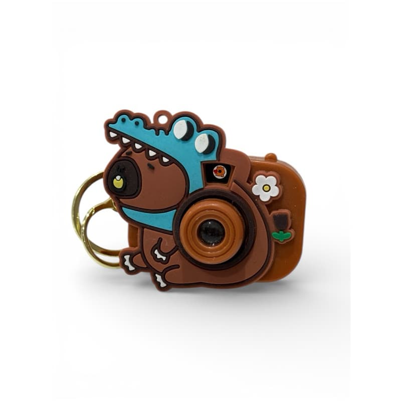 Chaveiro Capivara Câmera com Projetor de Imagem